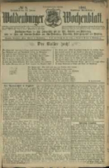 Waldenburger Wochenblatt, Jg. 47, 1901, nr 8