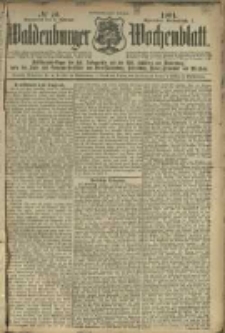Waldenburger Wochenblatt, Jg. 47, 1901, nr 10