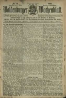 Waldenburger Wochenblatt, Jg. 47, 1901, nr 18