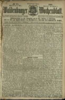Waldenburger Wochenblatt, Jg. 47, 1901, nr 19