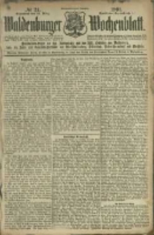 Waldenburger Wochenblatt, Jg. 47, 1901, nr 24