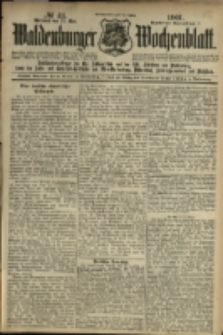 Waldenburger Wochenblatt, Jg. 47, 1901, nr 43
