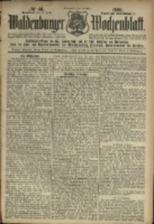 Waldenburger Wochenblatt, Jg. 47, 1901, nr 46