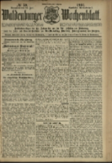 Waldenburger Wochenblatt, Jg. 47, 1901, nr 50