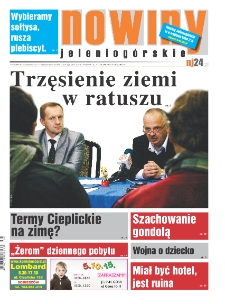 Nowiny Jeleniog&oacute;rskie : tygodnik społeczny, R.55!, 2013, nr 38 (2830) [Dokument elektroniczny]