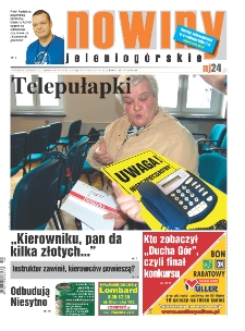 Nowiny Jeleniogórskie : tygodnik społeczny, R.55!, 2013, nr 40 (2832) [Dokument elektroniczny]