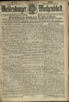 Waldenburger Wochenblatt, Jg. 47, 1901, nr 52