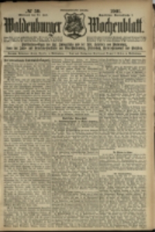 Waldenburger Wochenblatt, Jg. 47, 1901, nr 59