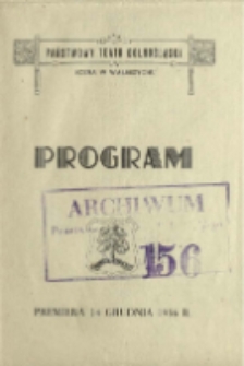 Pan Damazy - program [Dokument życia społecznego]