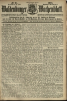 Waldenburger Wochenblatt, Jg. 47, 1901, nr 61