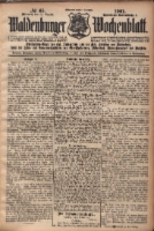 Waldenburger Wochenblatt, Jg. 47, 1901, nr 65