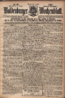 Waldenburger Wochenblatt, Jg. 47, 1901, nr 65