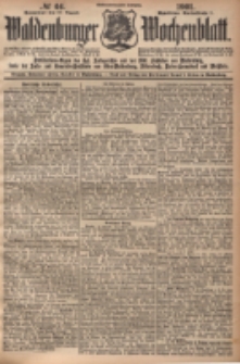 Waldenburger Wochenblatt, Jg. 47, 1901, nr 66