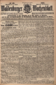 Waldenburger Wochenblatt, Jg. 47, 1901, nr 69