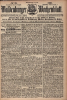 Waldenburger Wochenblatt, Jg. 47, 1901, nr 70