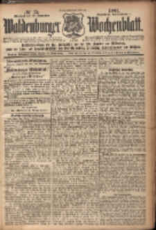 Waldenburger Wochenblatt, Jg. 47, 1901, nr 75