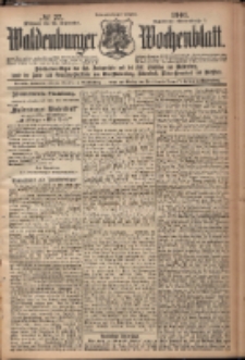 Waldenburger Wochenblatt, Jg. 47, 1901, nr 77