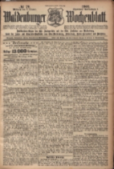 Waldenburger Wochenblatt, Jg. 47, 1901, nr 79