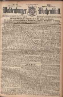 Waldenburger Wochenblatt, Jg. 47, 1901, nr 81