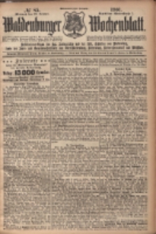 Waldenburger Wochenblatt, Jg. 47, 1901, nr 85