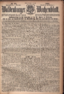 Waldenburger Wochenblatt, Jg. 47, 1901, nr 88