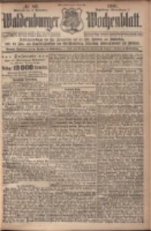 Waldenburger Wochenblatt, Jg. 47, 1901, nr 89