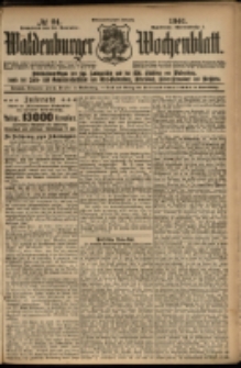 Waldenburger Wochenblatt, Jg. 47, 1901, nr 94