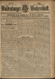 Waldenburger Wochenblatt, Jg. 47, 1901, nr 97