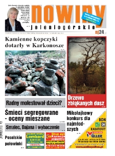 Nowiny Jeleniogórskie : tygodnik społeczny, R.55!, 2013, nr 45 (2837) [Dokument elektroniczny]