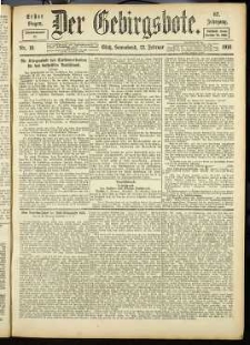 Der Gebirgsbote, 1916, nr 16 [12.02]