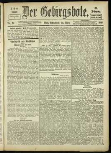 Der Gebirgsbote, 1916, nr 34 [25.03]