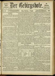 Der Gebirgsbote, 1916, nr 84 [1.08]