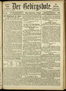 Der Gebirgsbote, 1916, nr 85 [3.08]