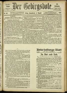 Der Gebirgsbote, 1916, nr 86 [5.08]