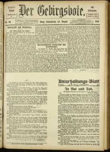 Der Gebirgsbote, 1916, nr 89 [12.08]