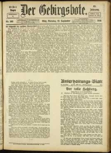 Der Gebirgsbote, 1916, nr 102 [12.09]