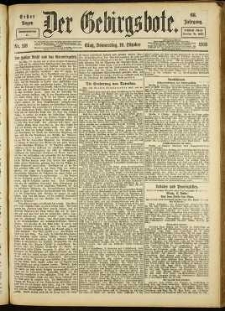 Der Gebirgsbote, 1916, nr 118 [19.10]