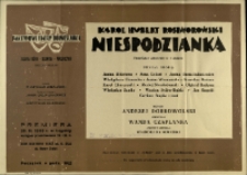 Niespodzianka - afisz premierowy [Dokument życia społecznego]