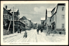 Straβenpartie in Ober-Krummhübel [Dokument ikonograficzny]