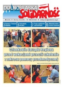 Dolnośląska Solidarność, 2015, nr 6 (358)