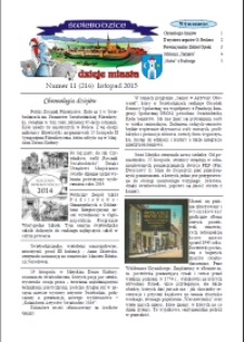 Świebodzice - Dzieje Miasta, 2015, nr 11 (216) [Dokument elektroniczny]