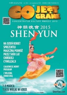 Co Jest Grane : koncentrator kultury, 2015, nr 253 marzec