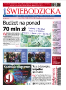 Gazeta Świebodzicka : dwutygodnik społeczno-samorządowy mieszkańców Świebodzic, 2015, nr 209