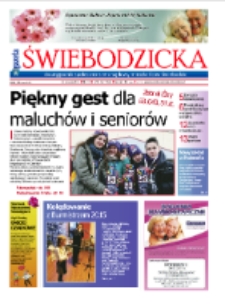 Gazeta Świebodzicka : dwutygodnik społeczno-samorządowy mieszkańców Świebodzic, 2015, nr 210