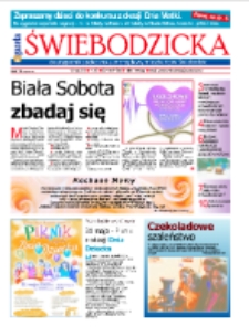 Gazeta Świebodzicka : dwutygodnik społeczno-samorządowy mieszkańców Świebodzic, 2015, nr 218