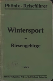 Wintersport im Riesengebirge: ein Ratgeber und Führer für Wintersbesucher