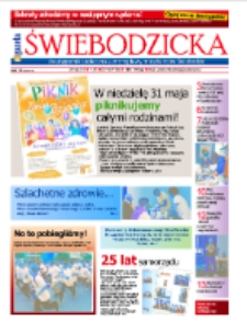 Gazeta Świebodzicka : dwutygodnik społeczno-samorządowy mieszkańców Świebodzic, 2015, nr 219