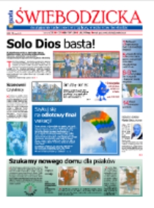 Gazeta Świebodzicka : dwutygodnik społeczno-samorządowy mieszkańc&oacute;w Świebodzic, 2015, nr 224