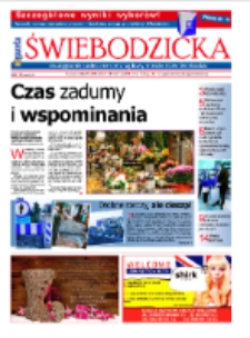 Gazeta Świebodzicka : dwutygodnik społeczno-samorządowy mieszkańców Świebodzic, 2015, nr 230
