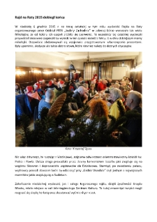 Rajd na Raty 2015 dobiegł końca [Dokument elektroniczny]